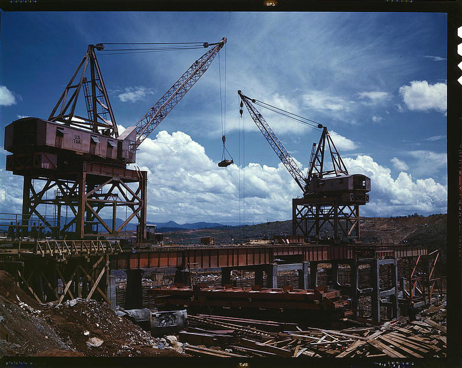 TVA's Douglas Dam TN June 1942 Photo by Alfred T Palmer Prints and Photographs Division Library of Congress
